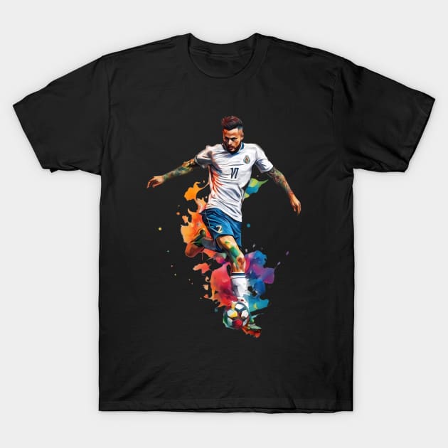 Euro Football T-Shirt by animegirlnft